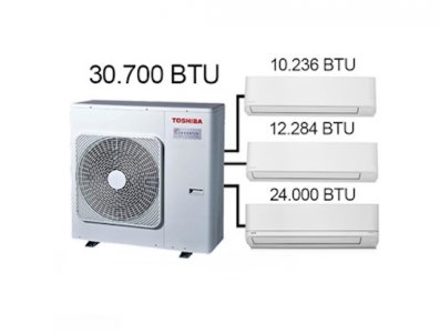 Toshiba Multi Klima 3 lü Kombinasyon 6